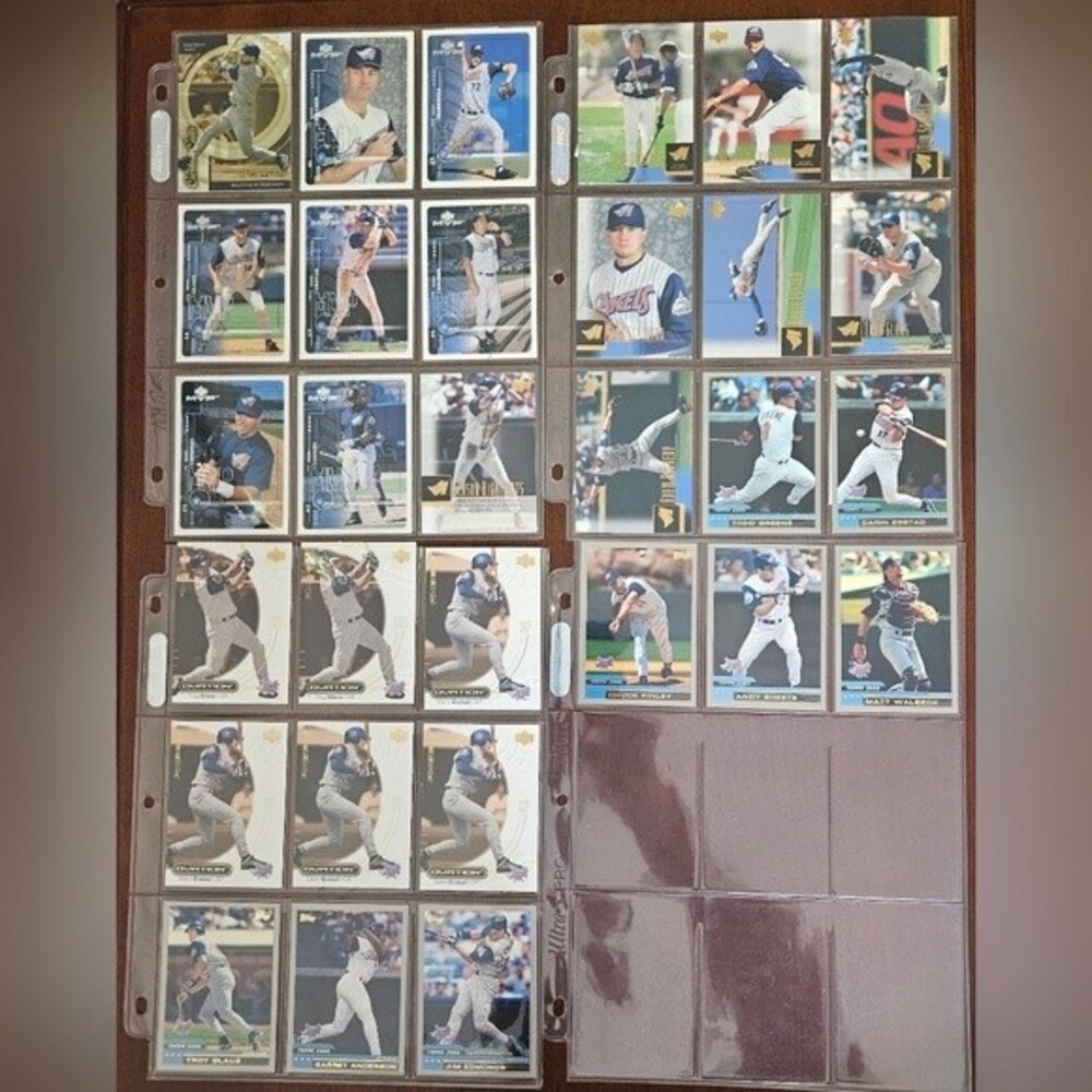 MLB Los Angeles Angel's Baseball Card Collection